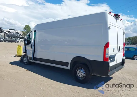 2023 Ram Promaster 2500 High Roof 159 Wb from USA, damaged, VIN 3C6LRVDG3PE541625